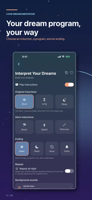 Lucid Dreams Meditation screenshot 1