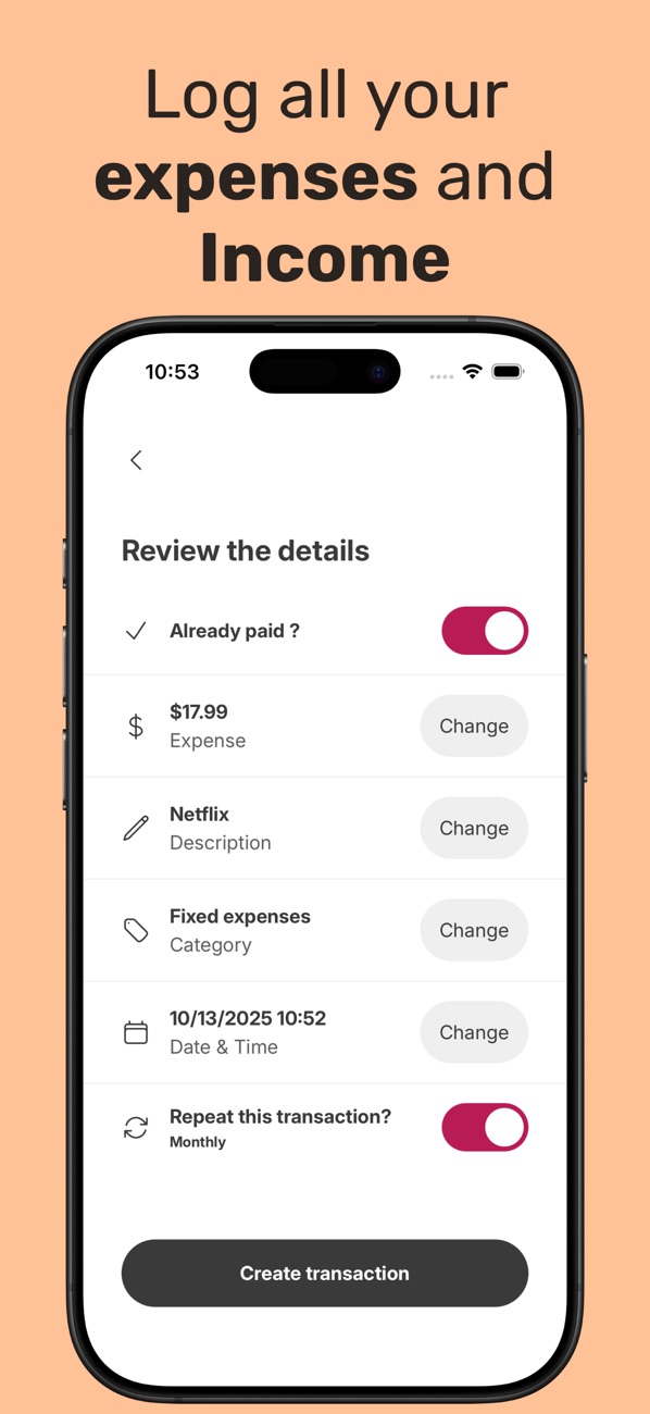 Spending Tracker – Bux screenshot 6
