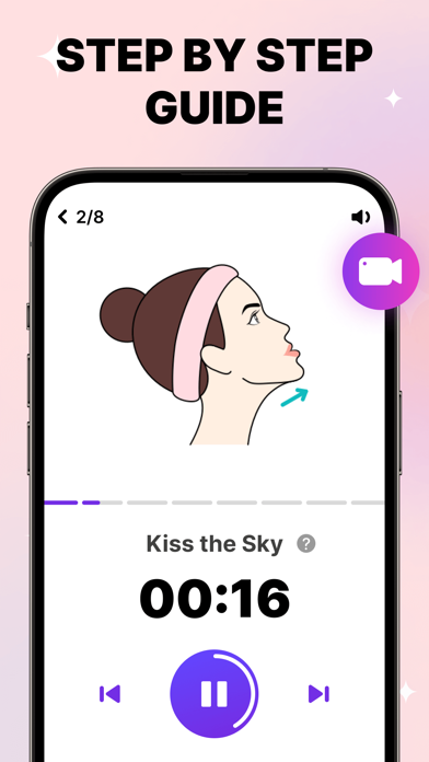 Face Yoga Exercises • Skincare Screenshot