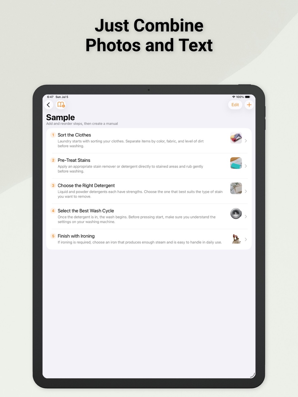 iPad screenshot