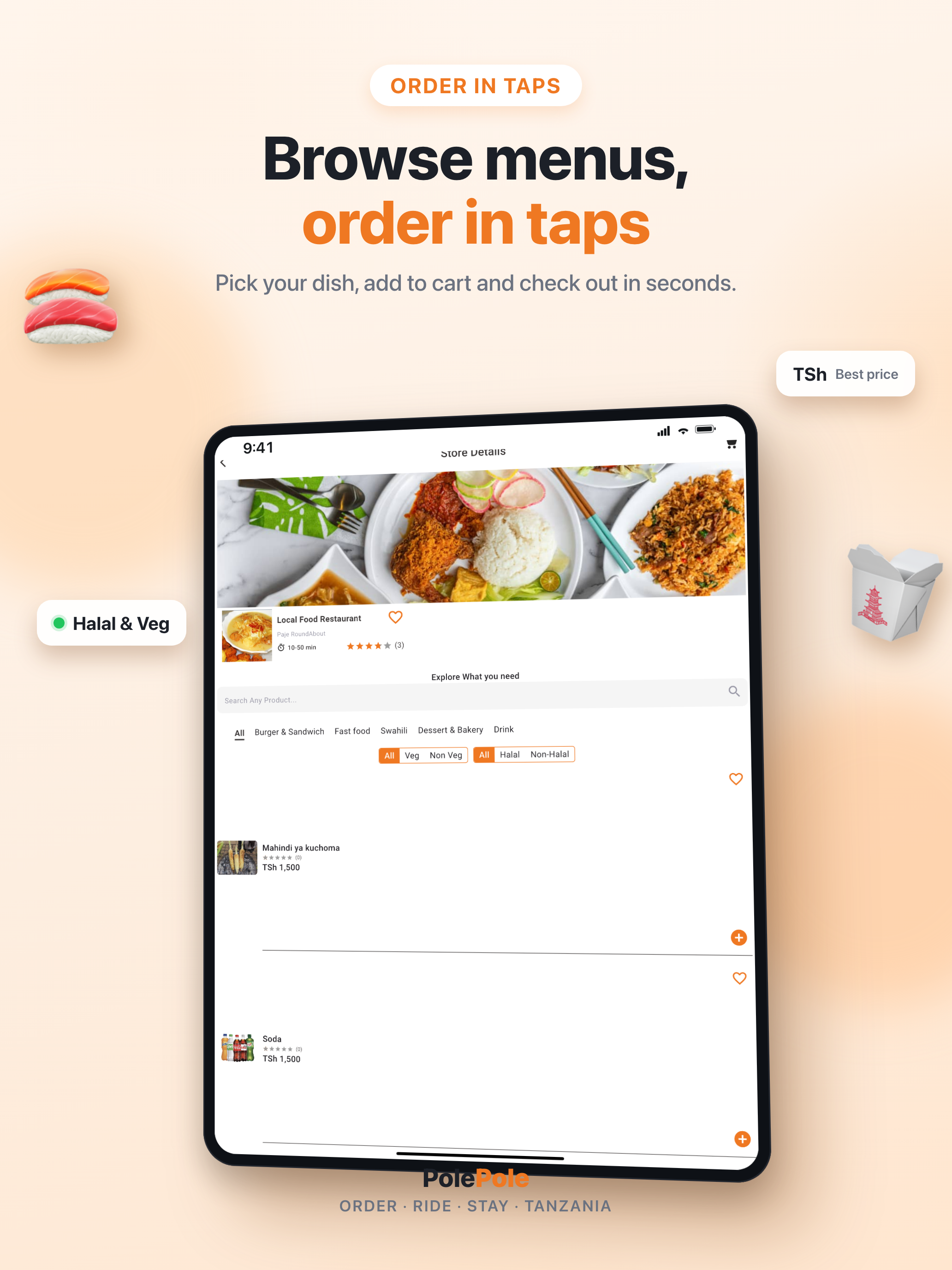 PolePole Food Delivery screenshot 11