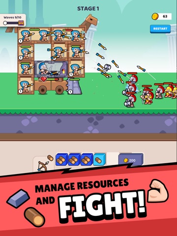Fort Clash iPad screenshot