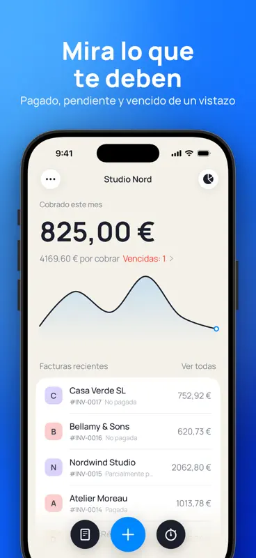 Facturas: Simplebooks screenshot 1 of 6