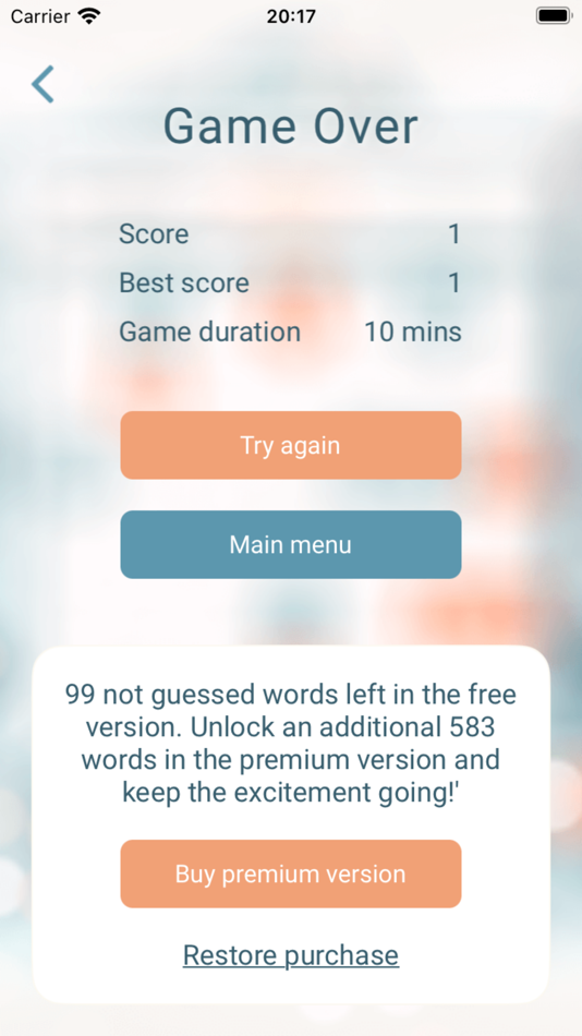 #3. Word Finder - Guess the Word (iOS) By: Yuriy Seniuk
