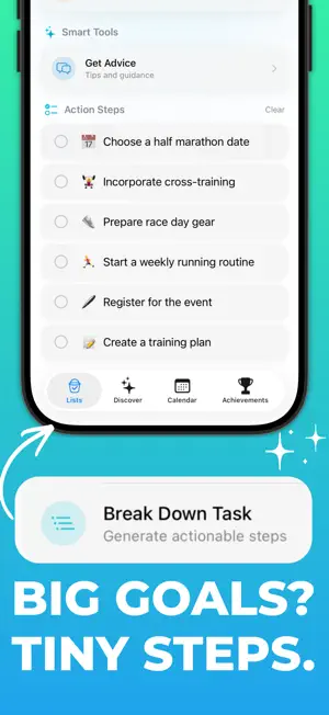 Bucket List: Goal Tracker screenshot 3