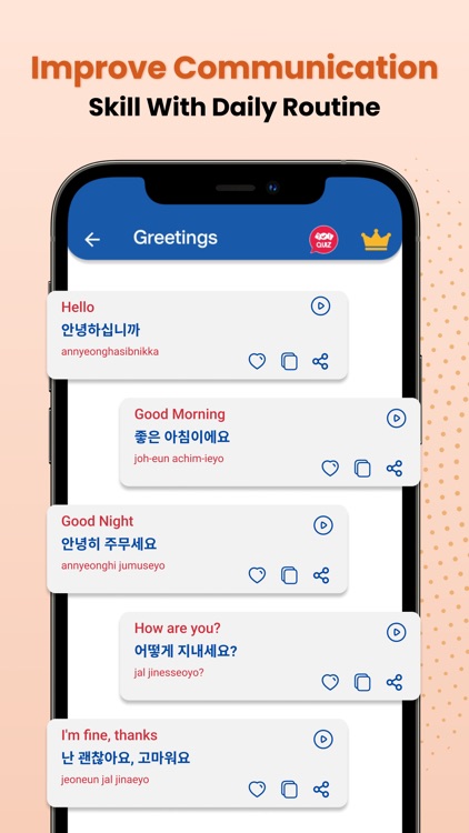 Learn korean- phrasebook