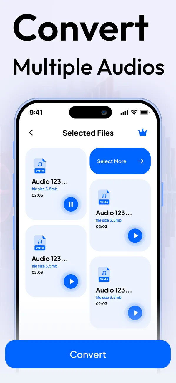 Screenshot #3 pour Convertisseur audio IA