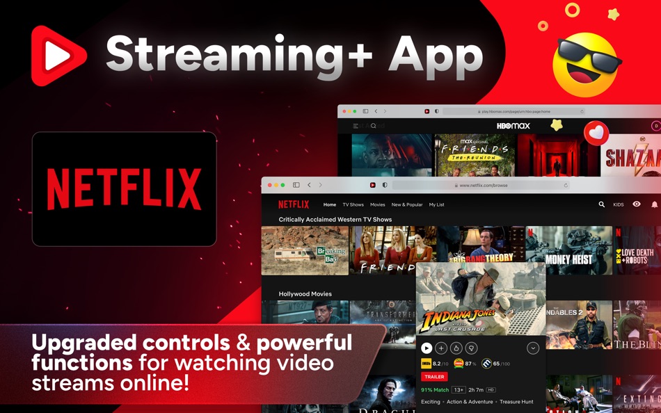 #1. Streaming+ for Netflix (macOS) 由: 枭波 王