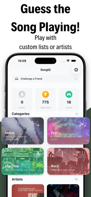 SongIQ - Song Guessing Game screenshot 1