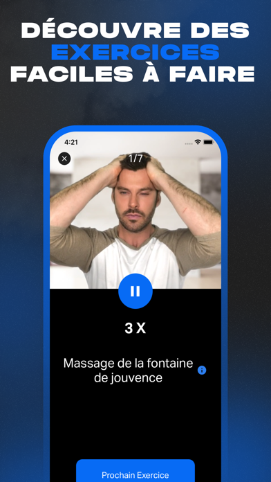 Screenshot #3 pour Alpha Face: Exercises faciaux