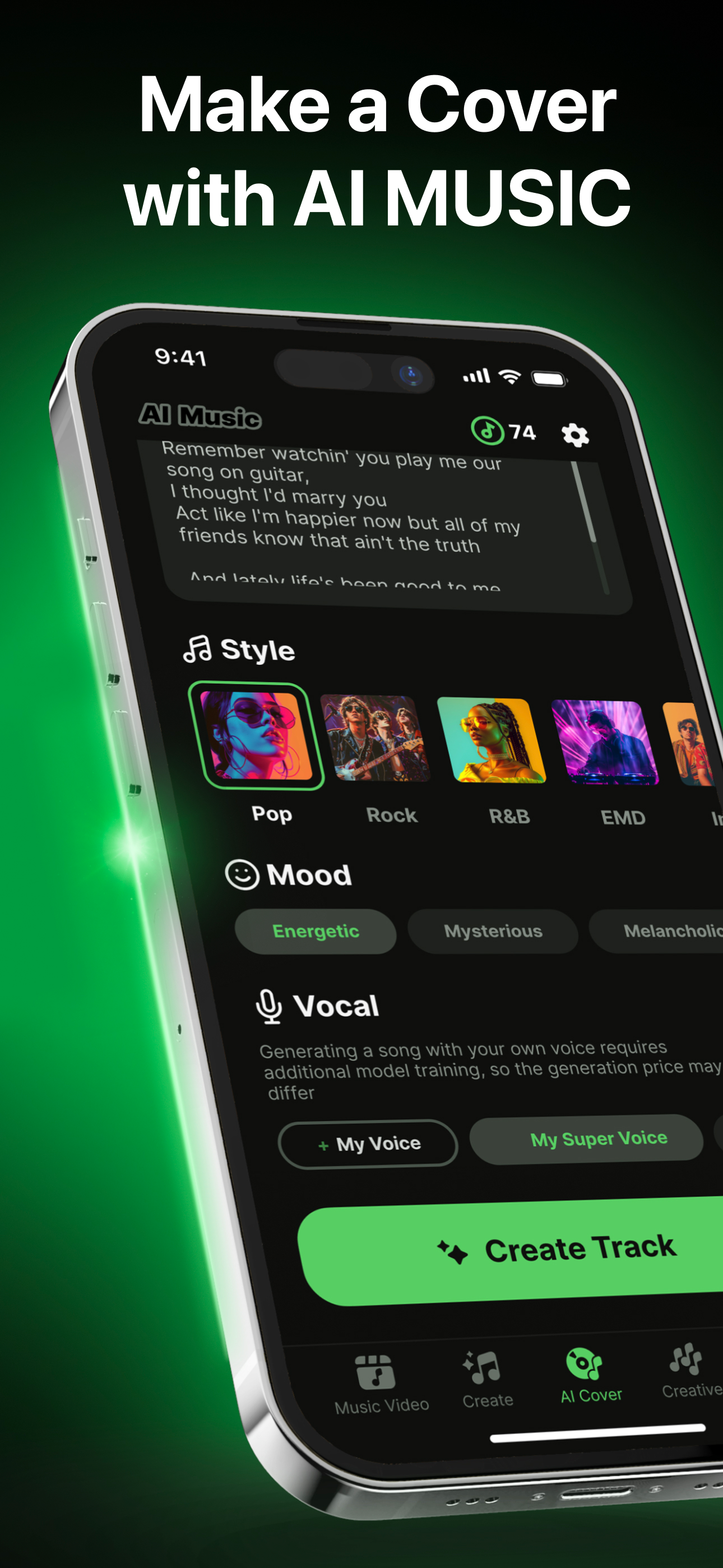 AI Music: Cover & Song Maker screenshot 5