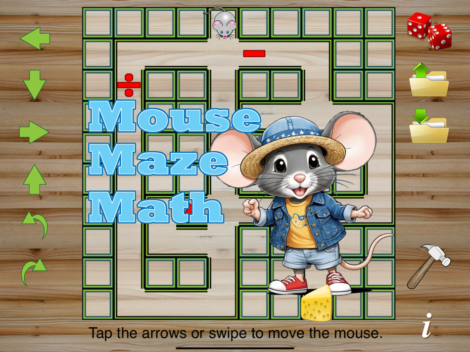 #1. Mouse Maze Math (iOS) 由: Ventura Educational Systems