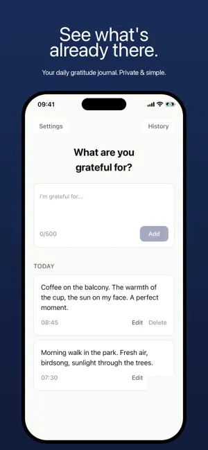 Thankwell screenshot 1
