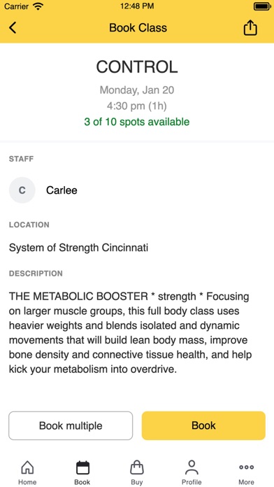 System of Strength- Fitness Screenshot