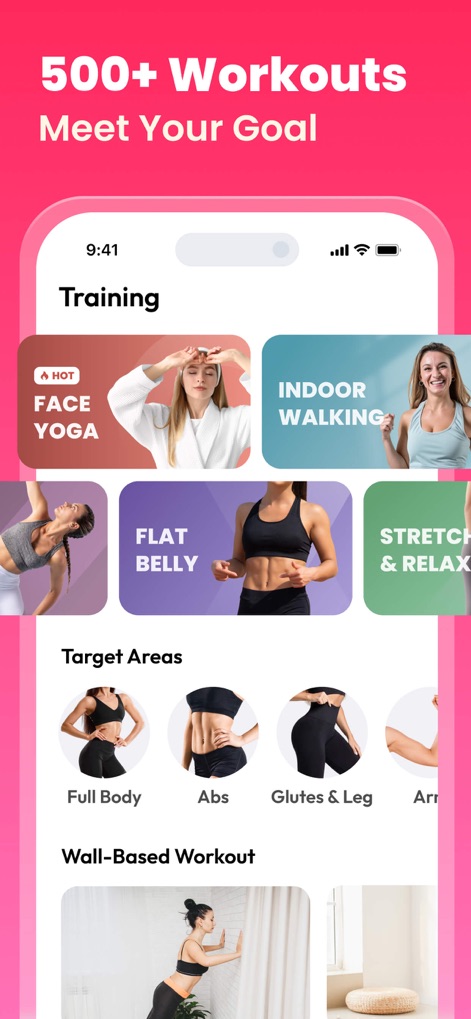 Workout for Women: Fit at Home - O aplicativo disponibiliza mais de 500 opções de treino, abrangendo desde **Yoga Facial** até exercícios focados em **partes específicas do corpo**, permitindo que as usuárias alcancem qualquer objetivo fitness.