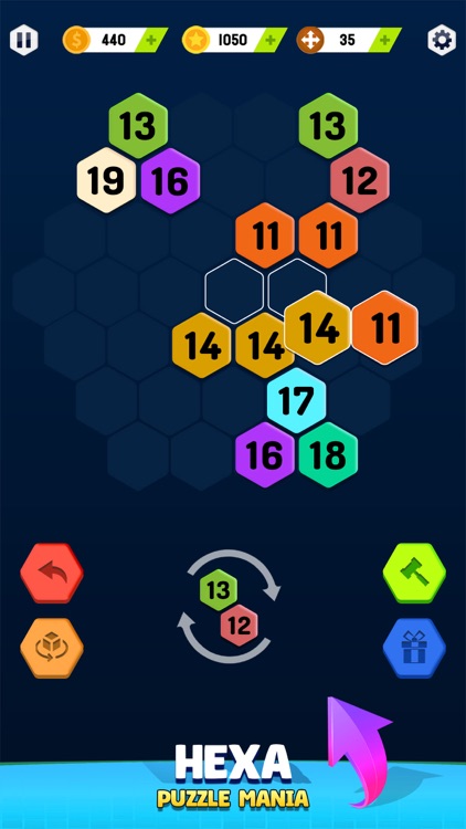 Hexa Merge Sort Puzzle Game screenshot-4
