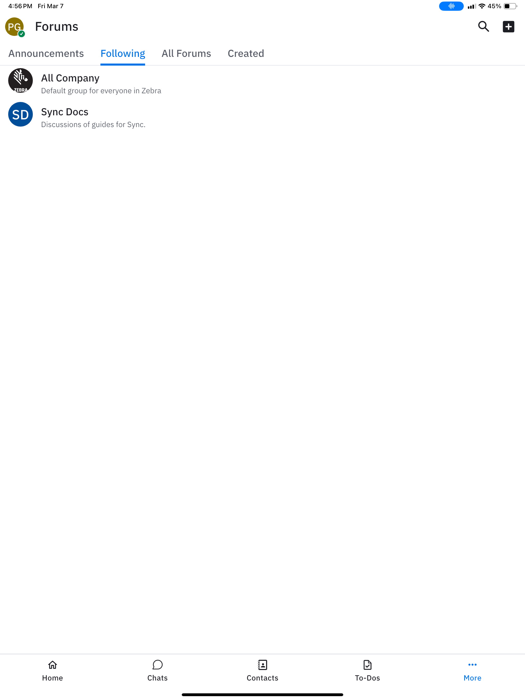 Zebra Workcloud Sync