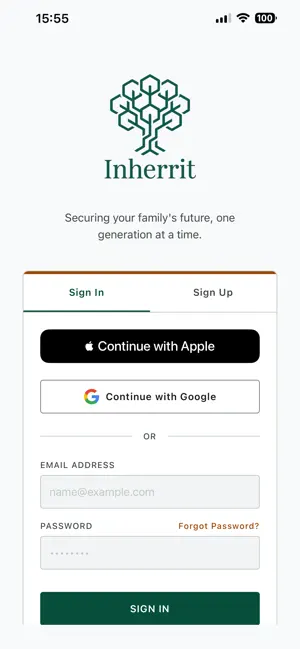Inherrit screenshot 1