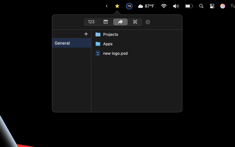 App screenshot