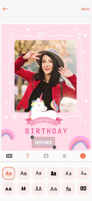 Birthday Photo Frame & Editor screenshot 5