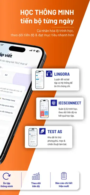 Thi viết cùng IECS screenshot 2