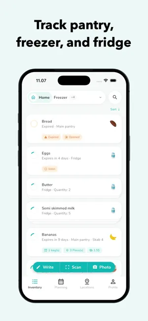 NoWaste: Food Inventory List screenshot 4