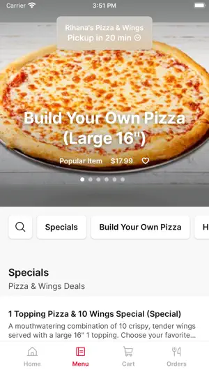 Rihanas Pizza screenshot 2
