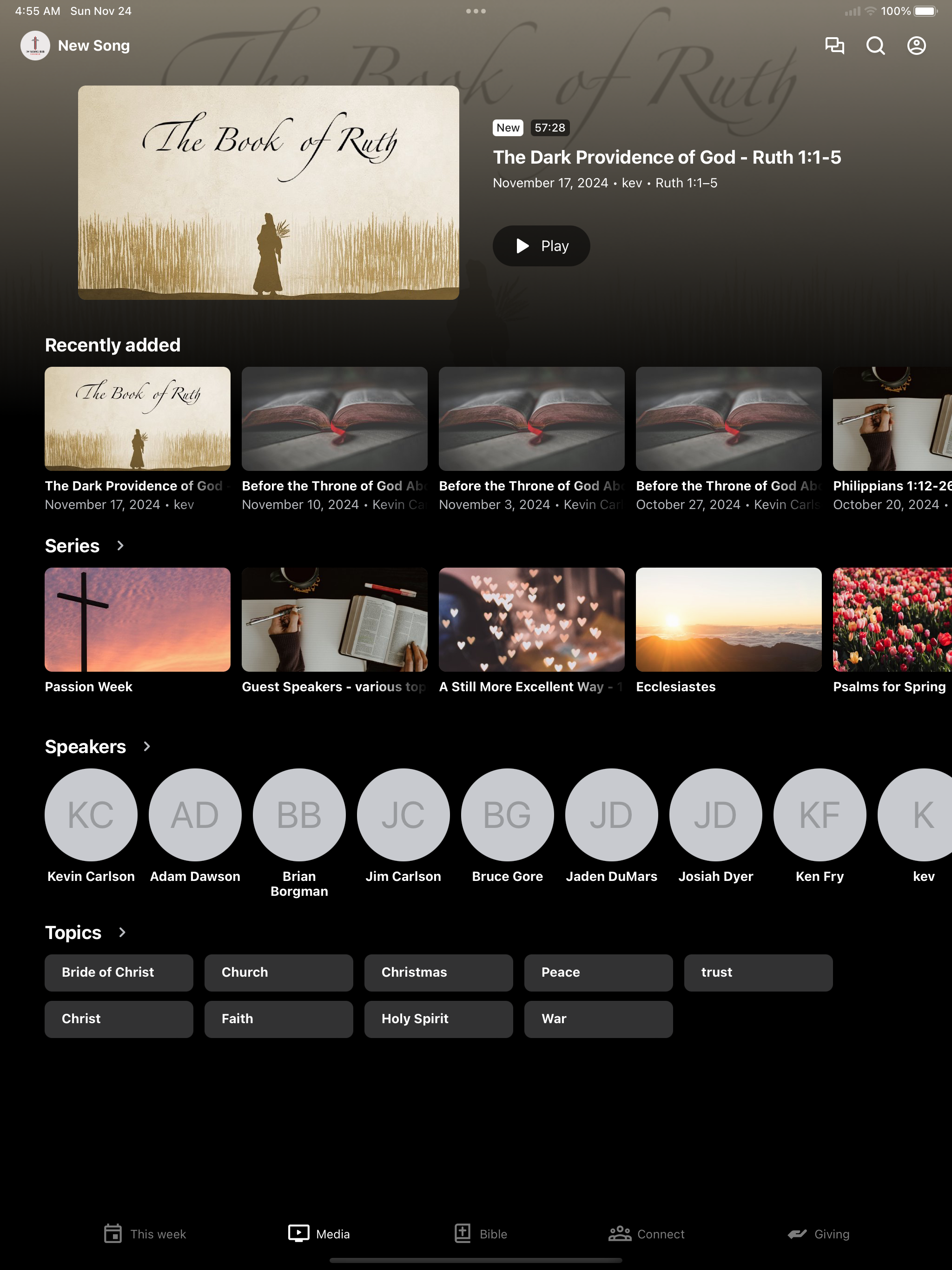 New Song Bible Church screenshot 5