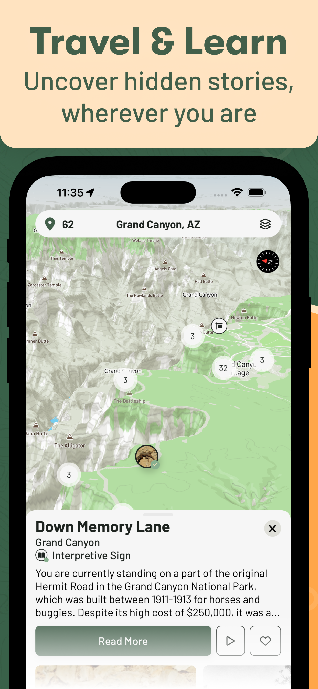 ExploreHere: History Guide