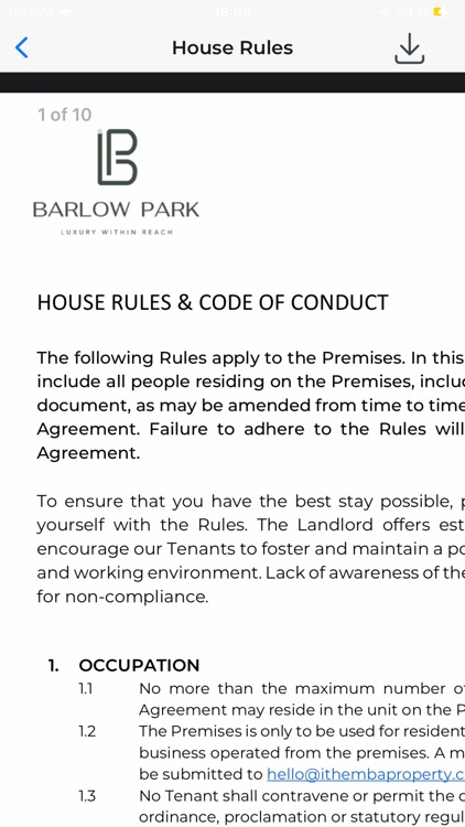 Barlow Park Residents screenshot-5