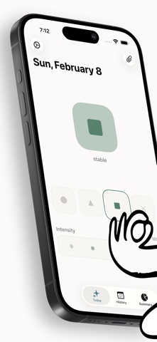 Mood & Emotion Tracker • Emo iPhone screenshot