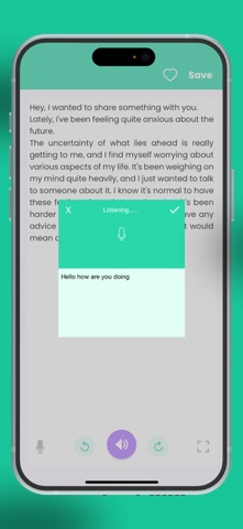 Text To Speech With AI. Screenshot 2 of 4