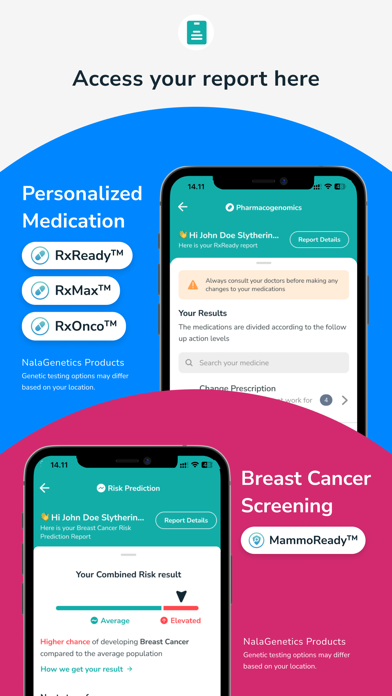 Nala Personal Health Manager Screenshot