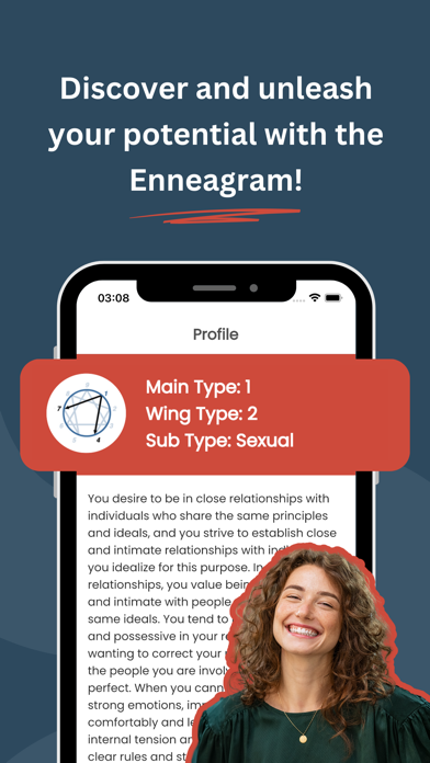 Screenshot 1 of Enneagram Premium App