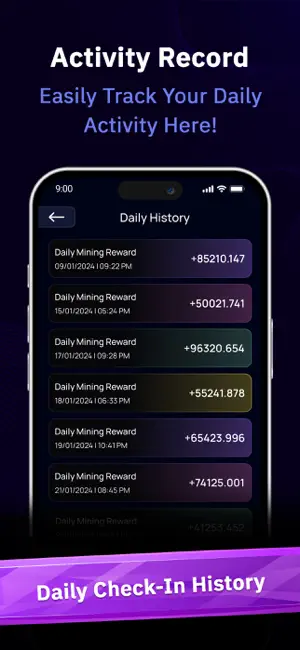 Bitcoin Mining Crypto Miner screenshot 3