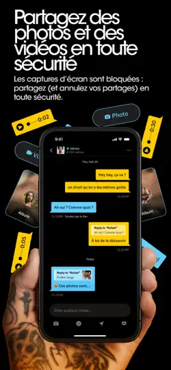 Capture d'écran de Grindr - Social Gay Et Le Chat sur iPhone 4
