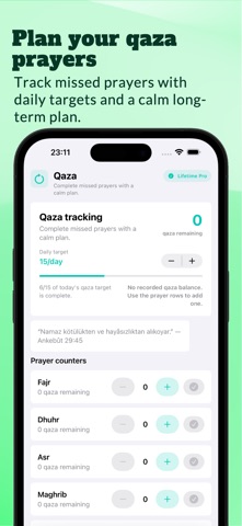 NamazLog: Prayer Journal Screenshot 5 of 5