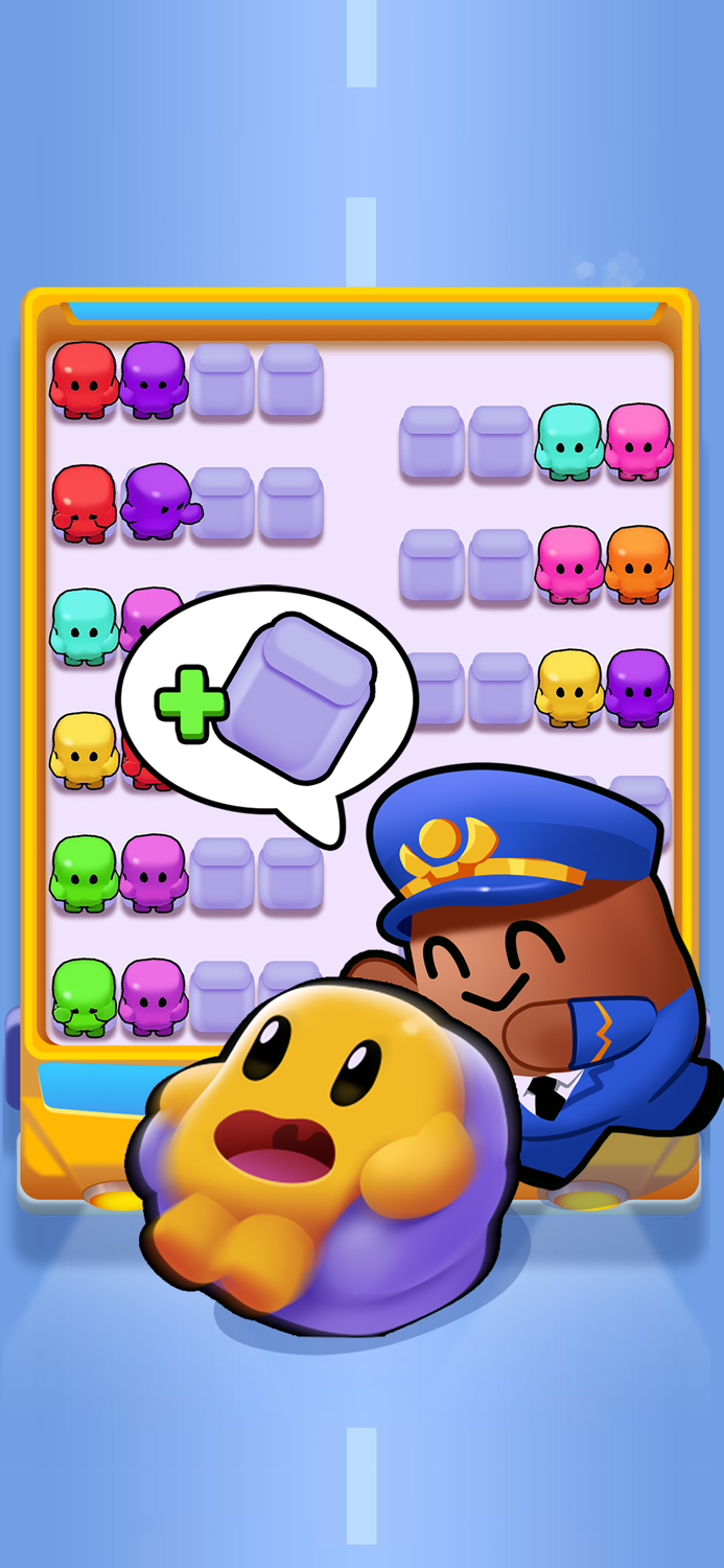 Bus Sort Color Sort Puzzle