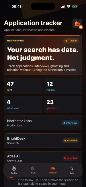 Steady: Job Search Tracker screenshot 2