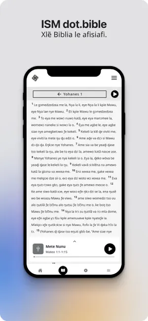 dot.Bible Eʋegbe (Ewe) screenshot 3
