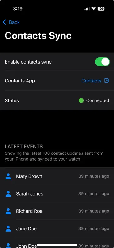 Merge: Connect Android Watches screenshot 6 of 6