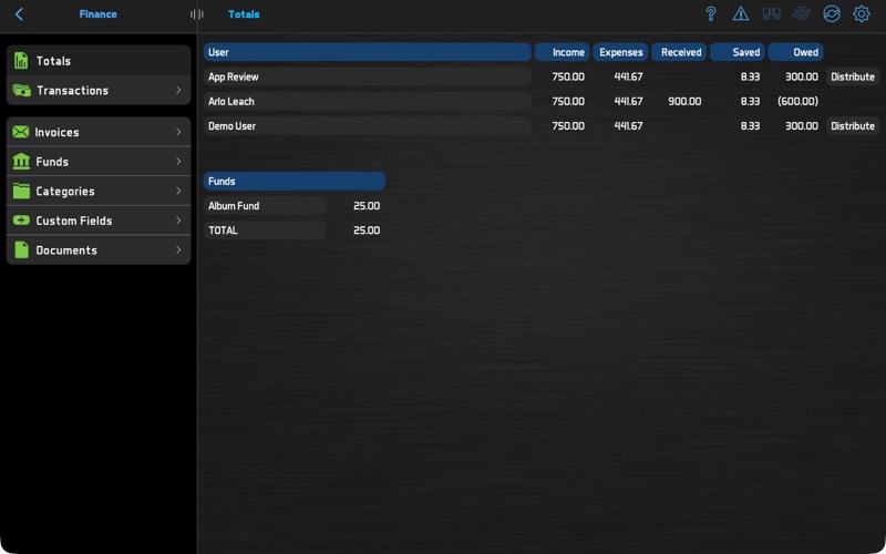 BandHelper iPhone screenshot