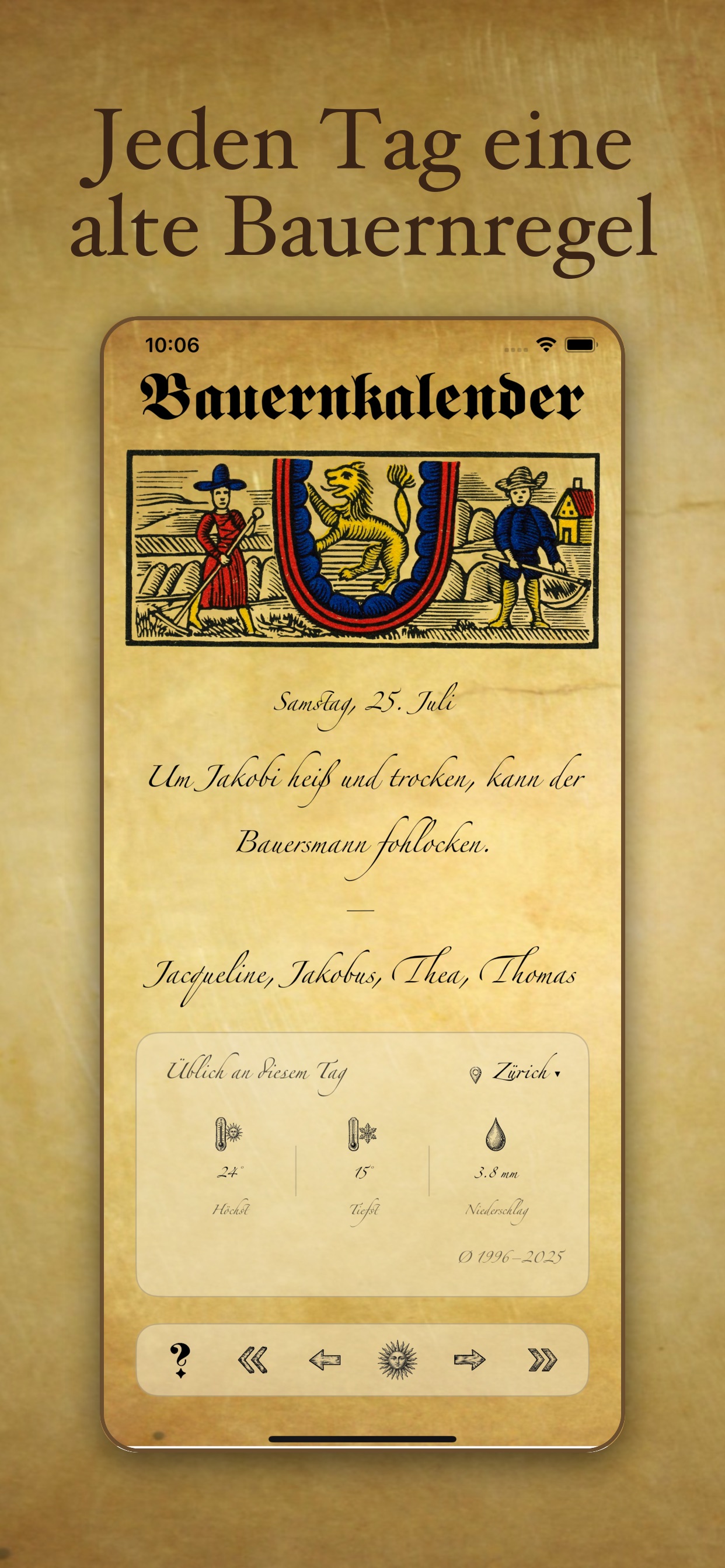 Screenshot 1 of Bauernkalender