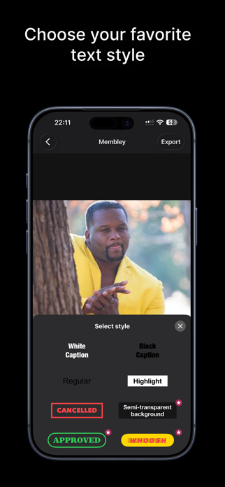 Membley - Meme & GIF Maker Screenshot 4 of 5
