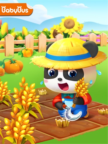 Little Panda's Farm iPad screenshot