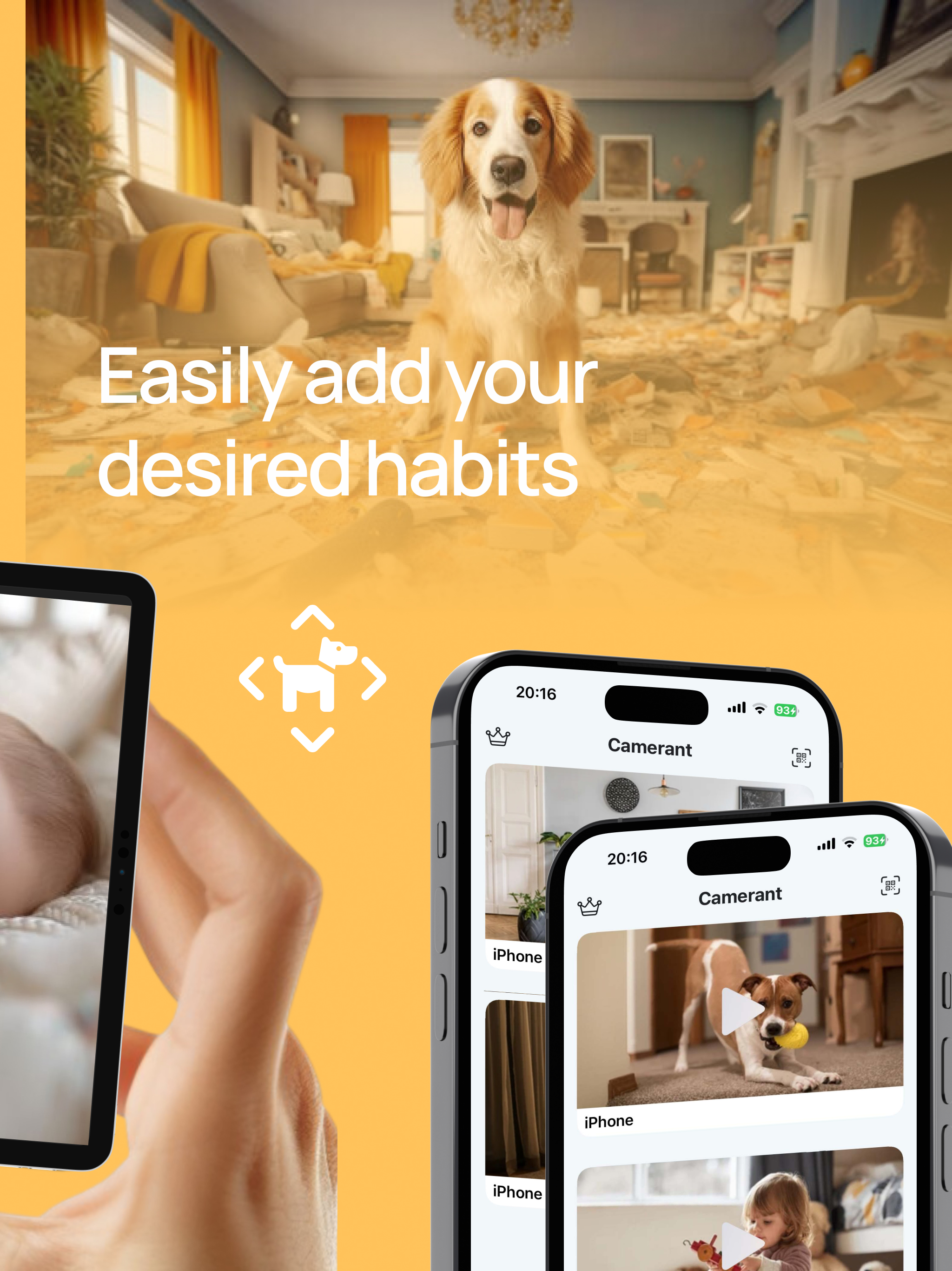 Camerant: Baby Monitor & Pet screenshot 7