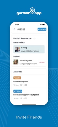 Gurman: Reserve Restaurants screenshot