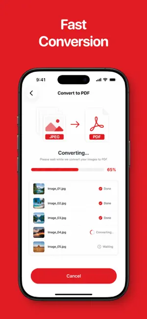 Convert JPEG to PDF + screenshot 2