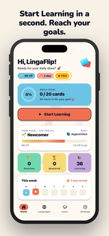 LingaFlip Language Flashcards Screenshot 4 of 4