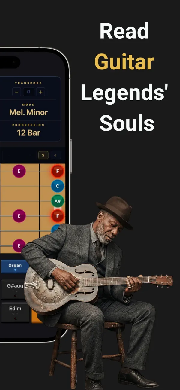 Screenshot #2 pour Guitar Scale Console